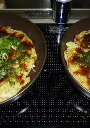 小麦粉・水無し　カリカリふわふわお好み-レシピのメイン写真