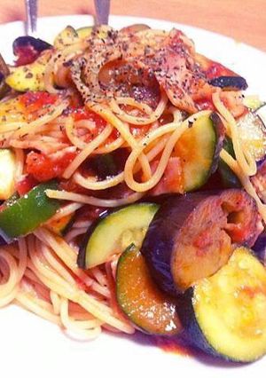 絶賛パスタランチ 季節の野菜で-レシピのメイン写真