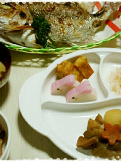 祝☆100日目のお食い初め-レシピのメイン写真