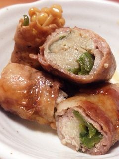 えのきとしその豚肉巻き(照り焼き)-レシピのメイン写真