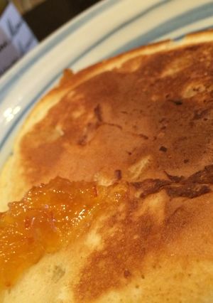 HMで☆簡単　バナナヨーグルトパンケーキ-レシピのメイン写真