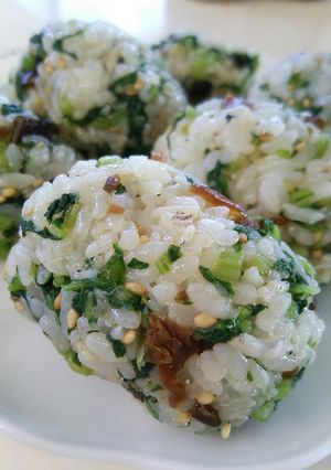 大根菜の混ぜ混ぜおにぎり-レシピのメイン写真