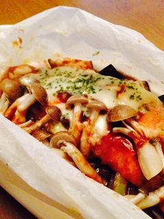 鮭の包み焼き【味噌バター味】-レシピのメイン写真