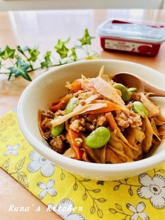 ピリ辛☆野菜鶏そぼろ-レシピのメイン写真