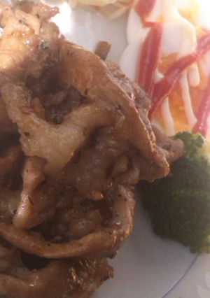 豚肉だけ☆簡単焼き肉風♪-レシピのメイン写真