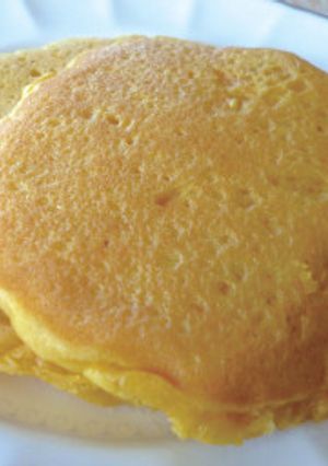 【米粉】りんごジュースで作ったパンケーキ-レシピのメイン写真