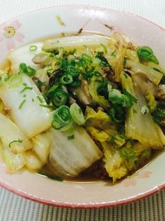 簡単!白菜とひき肉のトロトロあんかけ煮-レシピのメイン写真