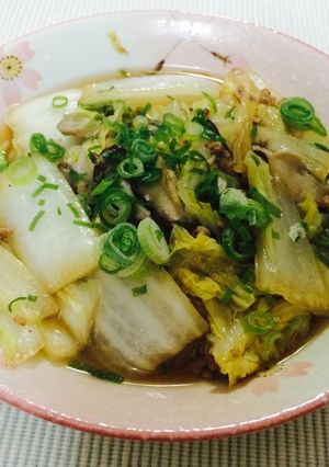 簡単！白菜とひき肉のトロトロあんかけ煮-レシピのメイン写真