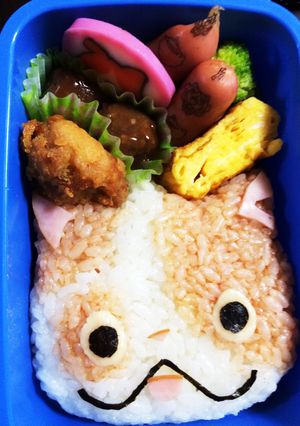 妖怪ウォッチ☆ブチニャン☆キャラ弁-レシピのメイン写真
