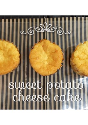 簡単♡スイートポテトベイクドチーズケーキ-レシピのメイン写真