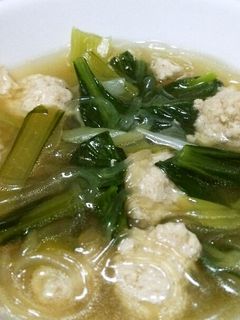 簡単★鶏だんごスープ-レシピのメイン写真