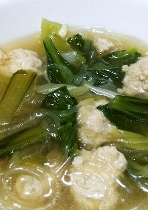 簡単★鶏だんごスープ-レシピのメイン写真
