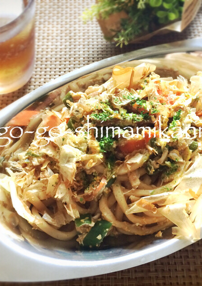 母の味☆卵とじ 焼うどん-レシピのメイン写真
