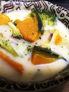 ヘルシー♪豆乳スープ-レシピのメイン写真