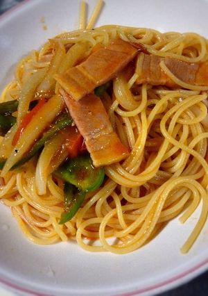 ひと手間でめっちゃおいしいナポリタン-レシピのメイン写真
