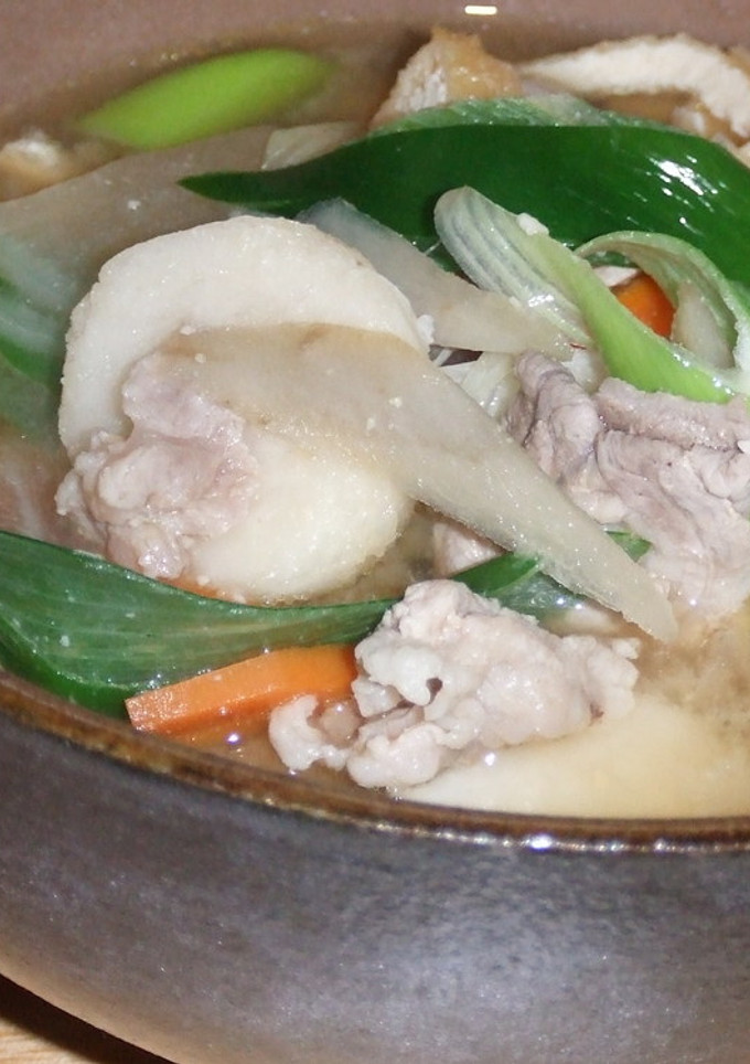 秋の定番！いものこ汁（芋煮）-レシピのメイン写真
