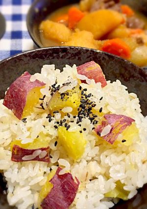 簡単！あっさり さつまいもご飯-レシピのメイン写真