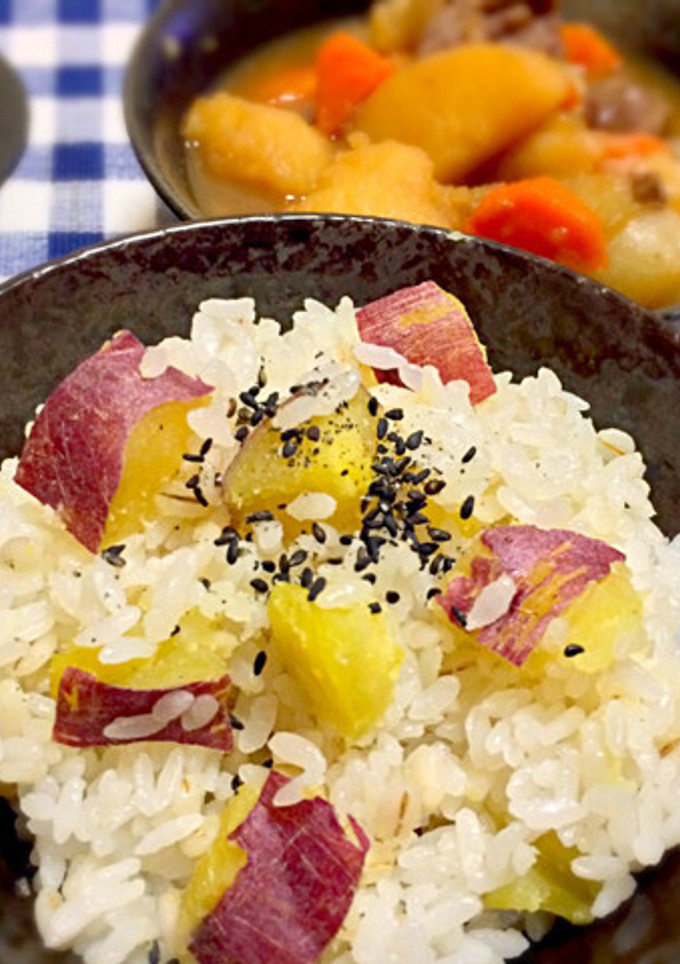 簡単！あっさり さつまいもご飯-レシピのメイン写真