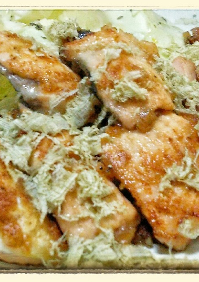 生秋鮭のフライパン唐揚げ とろろ昆布絡め-レシピのメイン写真