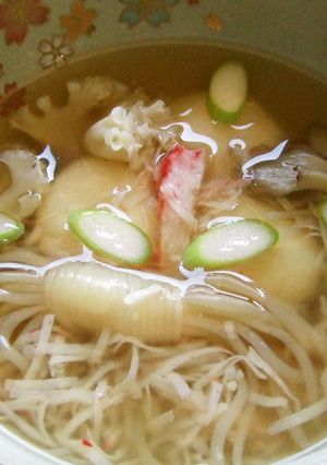 ヤマキの白だしで、豆腐だんごのお吸い物♪-レシピのメイン写真