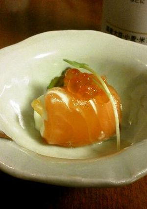 漬けサーモンのオードブル-レシピのメイン写真