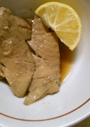まぐろの煮物 まぐろ味付け 缶詰め風!-レシピのメイン写真