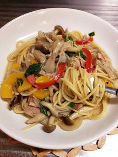 キノコたっぷりパスタ-レシピのメイン写真