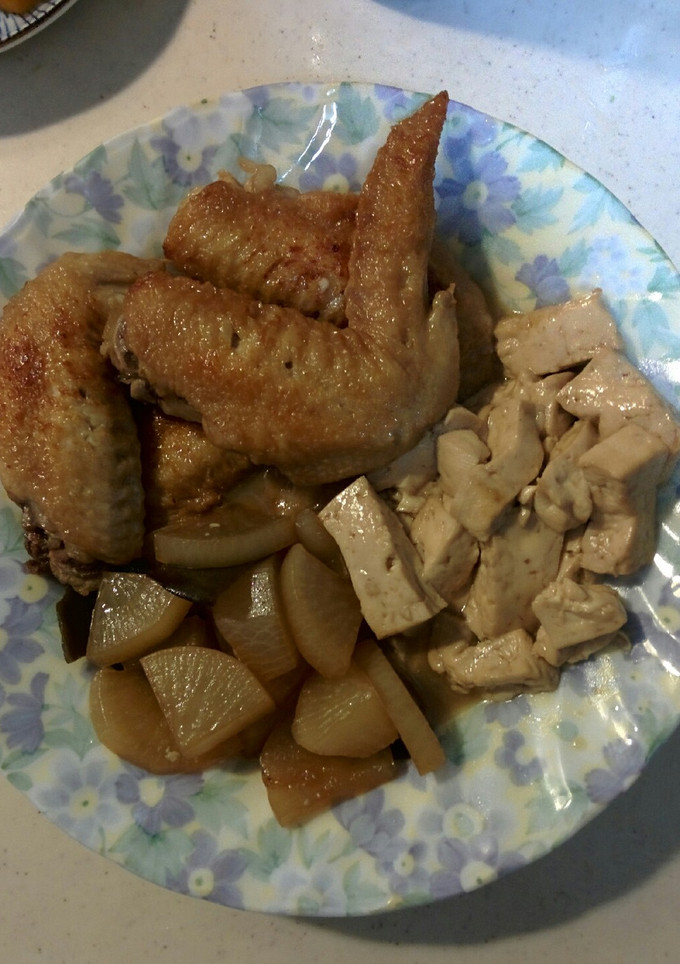 手羽先と木綿豆腐のうま煮-レシピのメイン写真