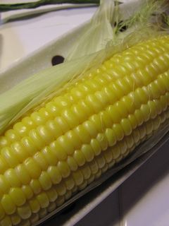 とうもろこしは皮ごと簡単レンジでチン!-レシピのメイン写真