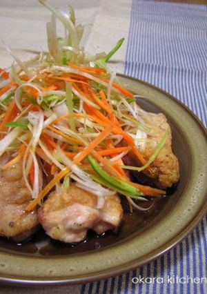 鶏カラの 中華風三杯酢-レシピのメイン写真