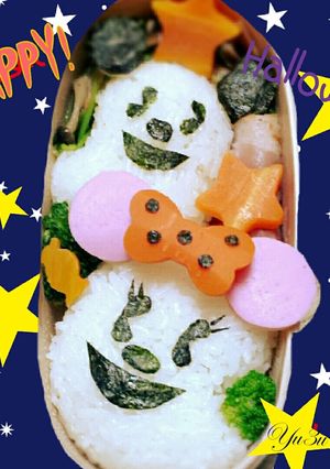 キャラ弁☆ディズニーハロウィン-レシピのメイン写真
