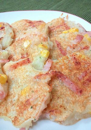 モチモチじゃがいもおやき（ポタージュ味）-レシピのメイン写真