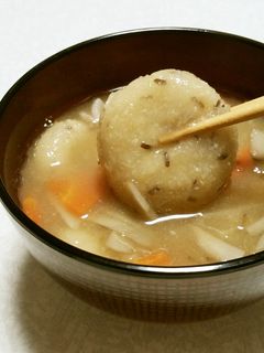 おからのモチモチ団子入り☆ヘルシー豚汁-レシピのメイン写真