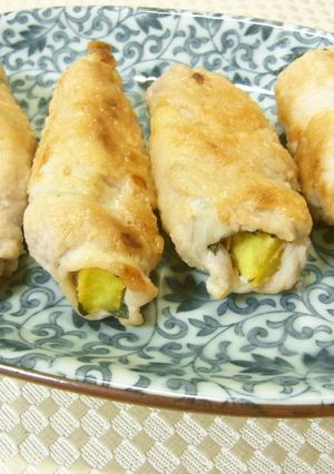 さつまいもの豚肉巻き-レシピのメイン写真
