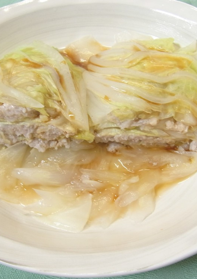 豚ひき肉と白菜の重ね煮-レシピのメイン写真