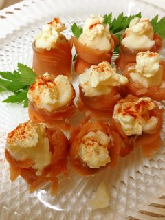 マッシュポテトのサーモン巻き-レシピのメイン写真