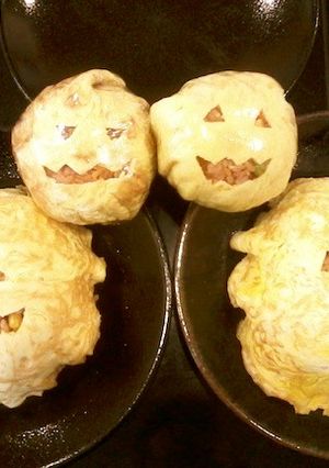 ハロウィンナイト 簡単可愛いオムレツ♪-レシピのメイン写真