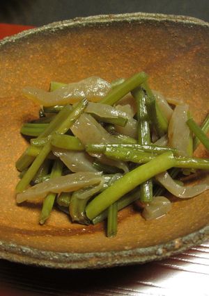 芋蔓と蒟蒻の煮物-レシピのメイン写真