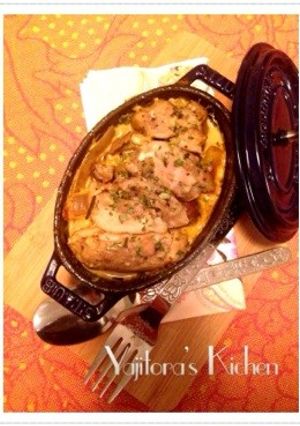 ストウブで♡チキンのオーブン焼き-レシピのメイン写真