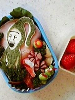 クサマダラオオコビトのキャラ弁(≧∇≦)-レシピのメイン写真