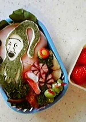 クサマダラオオコビトのキャラ弁（≧∇≦）-レシピのメイン写真