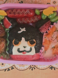 妖怪ウォッチ フユニャン キャラ弁-レシピのメイン写真