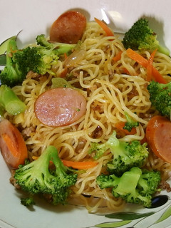 残り野菜でおいしい!四川風塩焼きそば-レシピのメイン写真