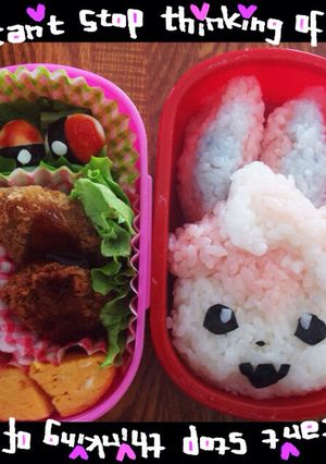 ポケモン ニンフィア キャラ弁-レシピのメイン写真