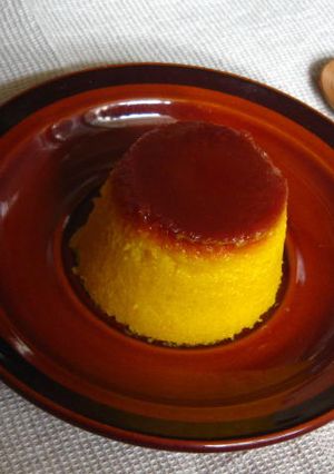 かぼちゃの蒸しプリン-レシピのメイン写真