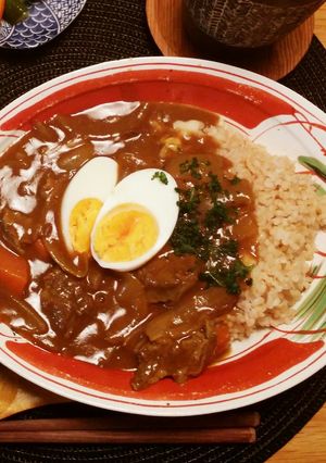 圧力鍋でとろける☆牛スジカレー-レシピのメイン写真