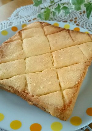 簡単朝ごはん☆ほぼメロンパンなトースト★-レシピのメイン写真