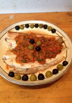 白身魚の蒸し煮、ドュグレレ風-レシピのメイン写真