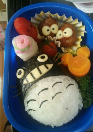 トトロ キャラ弁-レシピのメイン写真