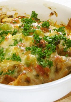 しお豆ときのこのチーズ焼き-レシピのメイン写真